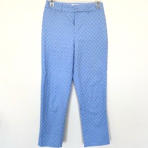 Crown & Ivy Straight leg Pants in Periwinkle Blue Sz 2
